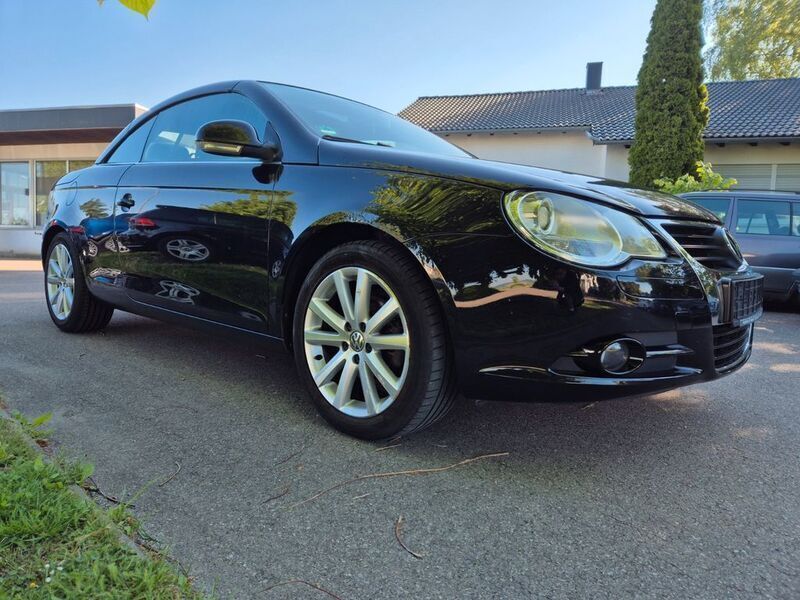 Gebraucht VW Eos 116 PS (85 kW) 2008 Schwarz Cabrio