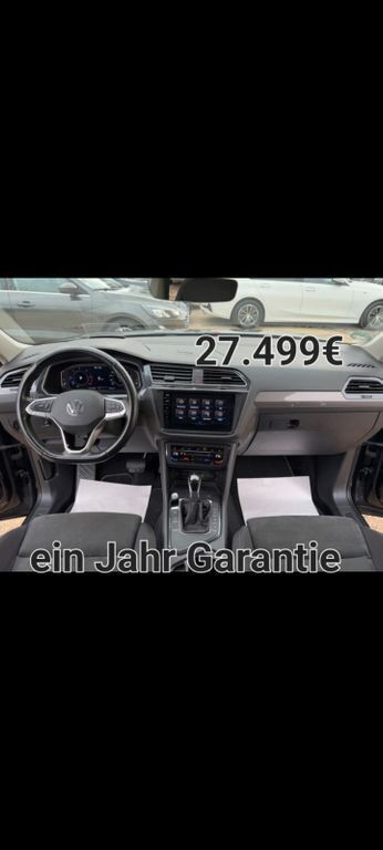 Schwarz Gebraucht 2022 VW Tiguan Allspace Life SUV | 22.999 € (Superpreis) - Bild 1/4