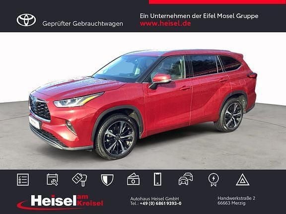 Gebraucht Toyota Highlander Luxury 248 PS (182 kW) 2021 Tokiorot perleffekt SUV