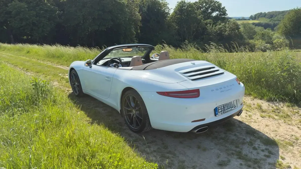 Gebraucht Porsche 991 349 PS (256 kW) 2013 Weiß Cabrio