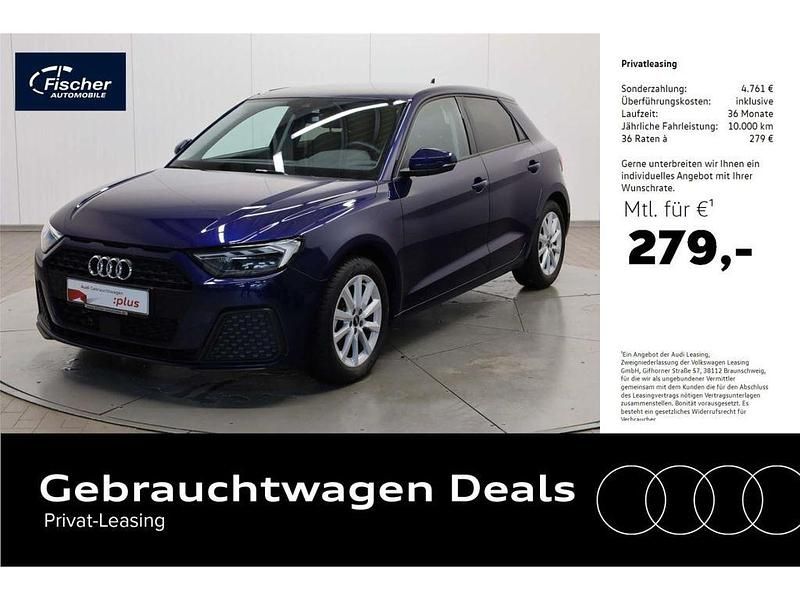 Blau Gebraucht 2024 Audi A1 Sportback Ambiente Kleinwagen | 26.480 € (Fairer Preis) - Bild 1/4