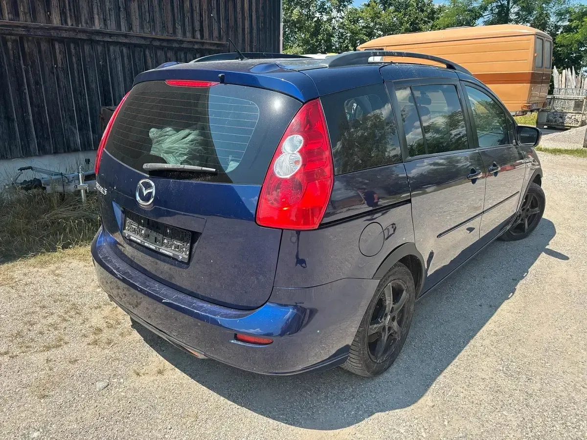 Gebraucht Mazda 5 125 PS (91 kW) 2005 Blau Van / Kleinbus