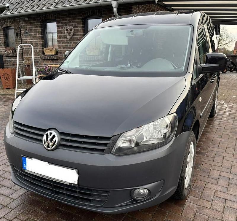 Gebraucht VW Caddy 86 PS (63 kW) 2011 Schwarz Van / Kleinbus