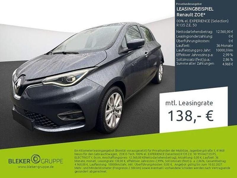 Gebraucht Renault Zoe Experience 100 kW (136 PS) 2021 Titangrau Kleinwagen