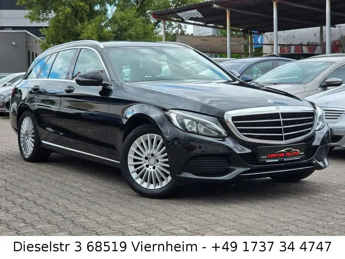Gebraucht Mercedes C200 136 PS (100 kW) 2015 Obsidianschwarz Kombi