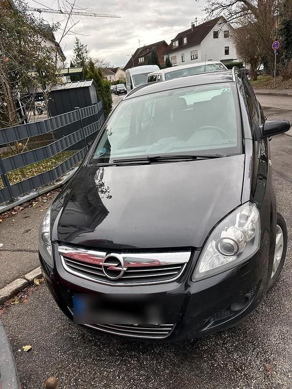 Schwarz Gebraucht 2009 Opel Zafira Van / Kleinbus | 1.900 € (Guter Preis) - Bild 1/4