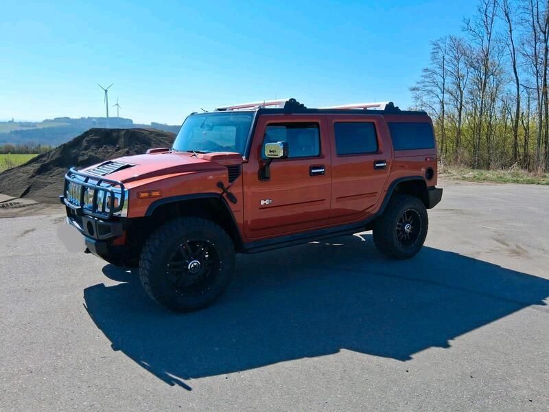 Orange Gebraucht 2003 Hummer H2 SUV | 29.000 € - Bild 1/4