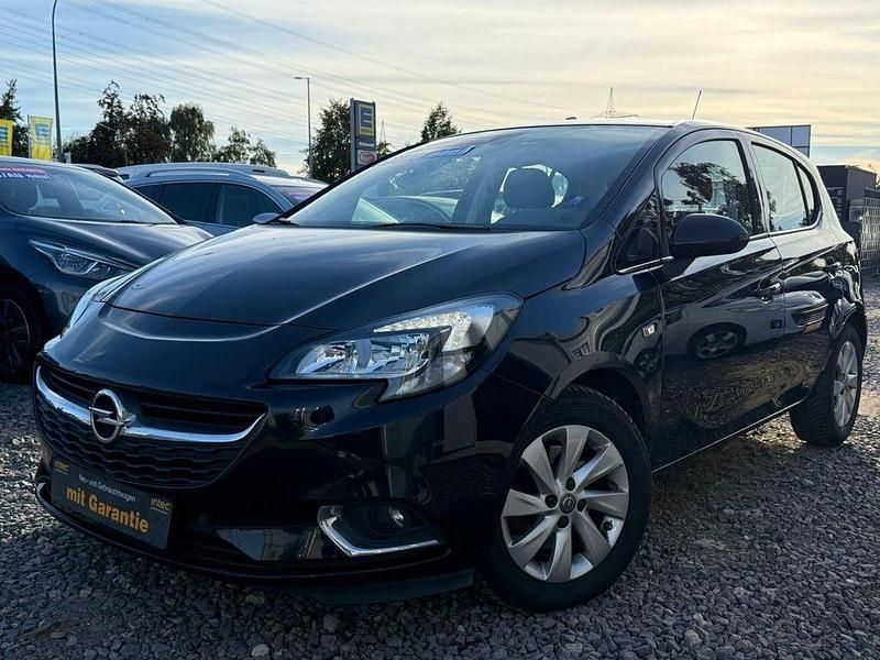 Blau Gebraucht 2018 Opel Corsa Limousine | 4.899 € (Superpreis) - Bild 1/4