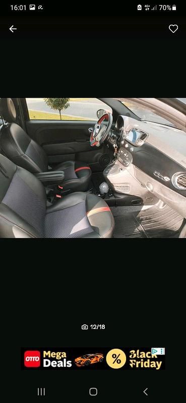 Gebraucht Fiat 124 Abarth 113 PS (83 kW) 2015 Schwarz Kleinwagen