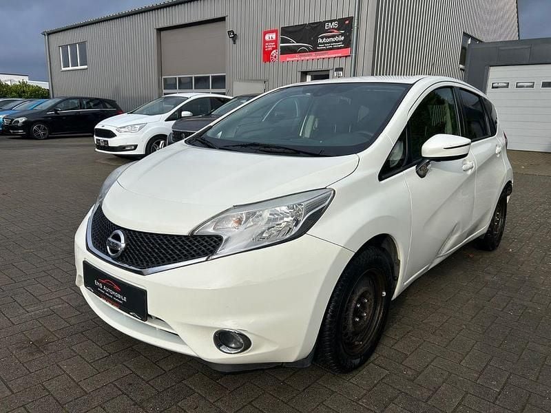 Weiß Gebraucht 2016 Nissan Note Acenta+ Limousine | 3.390 € (Fairer Preis) - Bild 1/4