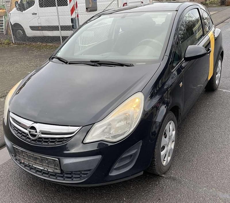 Gebraucht Opel Corsa 69 PS (50 kW) 2012 Schwarz Kleinwagen