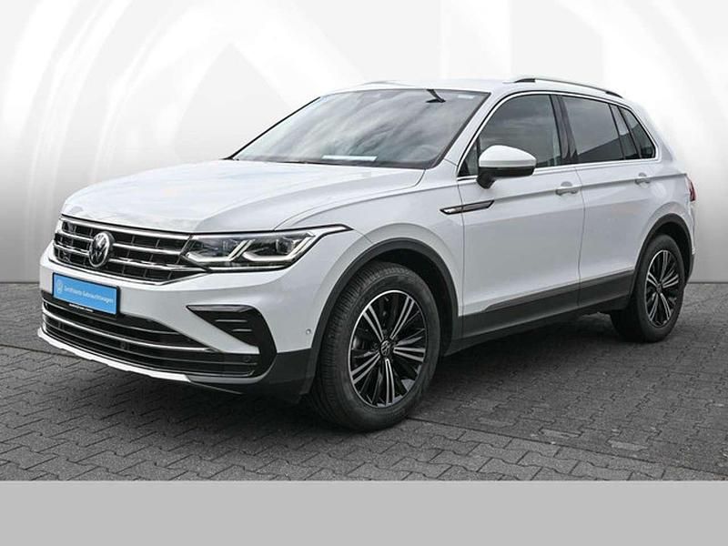 Pure white Gebraucht 2020 VW Tiguan Elegance SUV | 26.890 € (Fairer Preis) - Bild 1/4