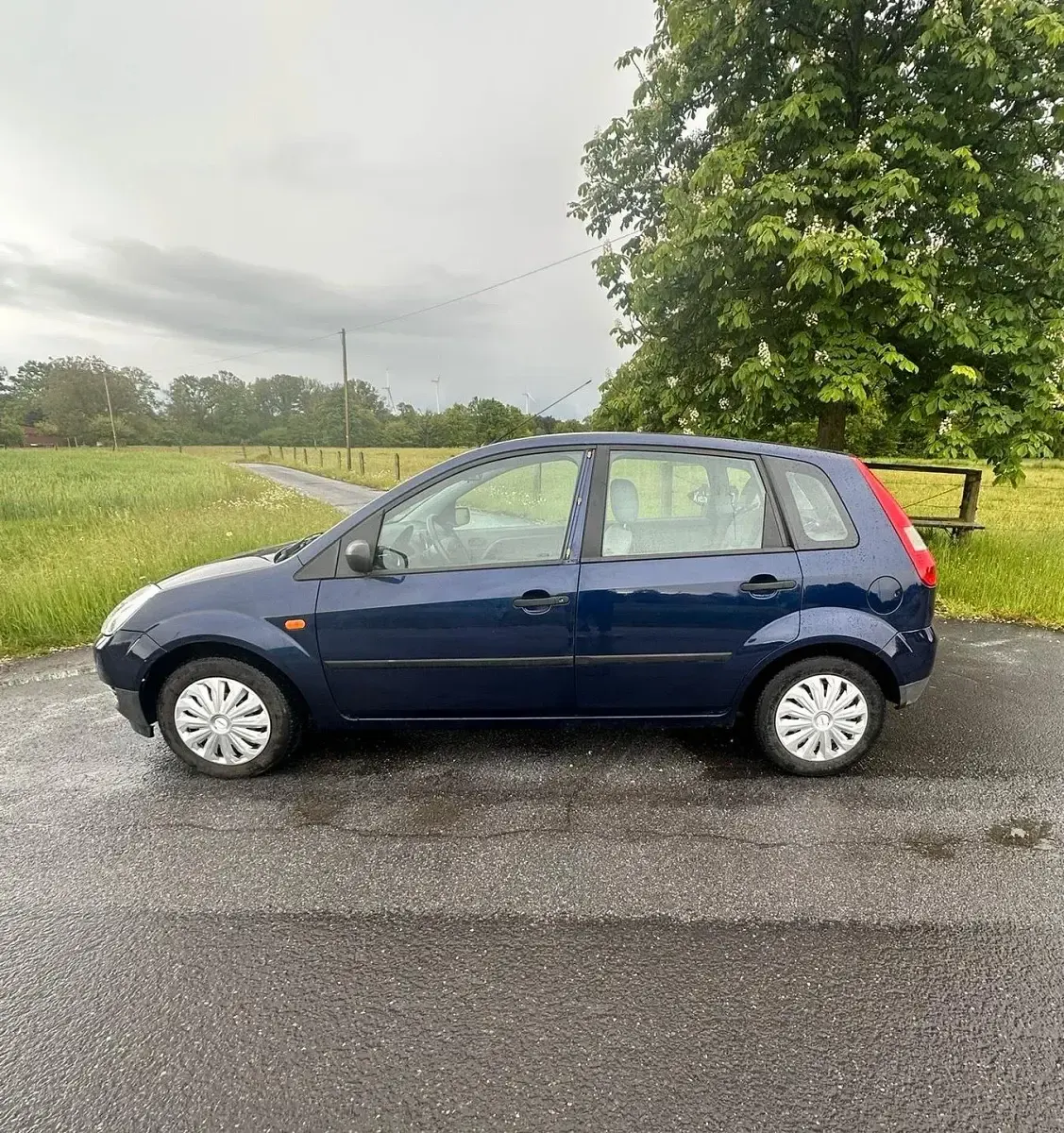 Gebraucht Ford Fiesta 80 PS (58 kW) 2002 Blau Kleinwagen