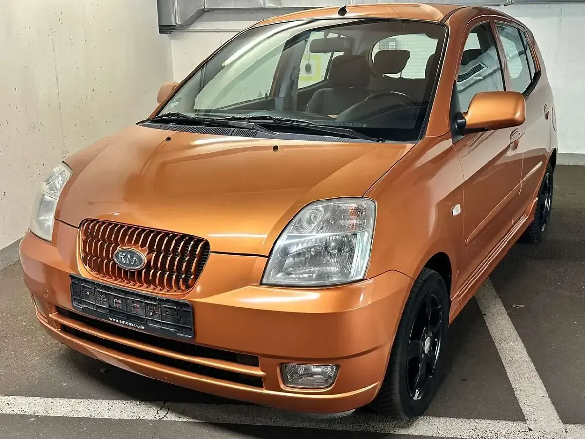 Używany Kia Picanto EX 65 KM (47 kW) 2004 Pomarańczowy Hatchback