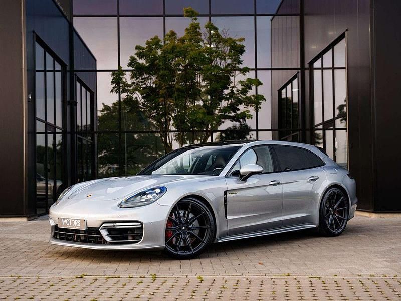 Silber Gebraucht 2021 Porsche Panamera 4S Sport Turismo Limousine | 69.995 € (Superpreis) - Bild 1/4
