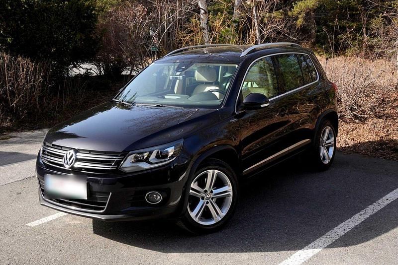 Gebraucht VW Tiguan Highline 184 PS (135 kW) 2015 Schwarz SUV