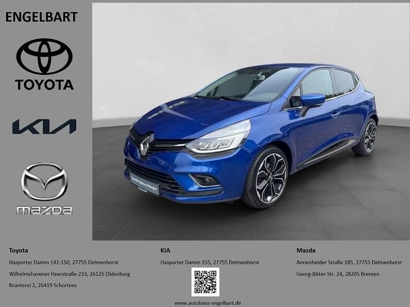 Blau Gebraucht 2018 Renault Clio IV Intens Kleinwagen | 10.950 € (Guter Preis) - Bild 1/4