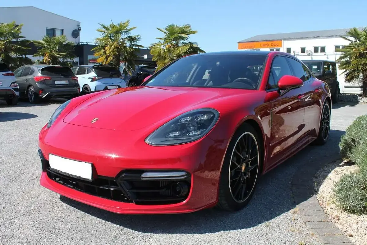 Gebraucht Porsche Panamera 4S 441 PS (324 kW) 2017 Rot Kleinwagen