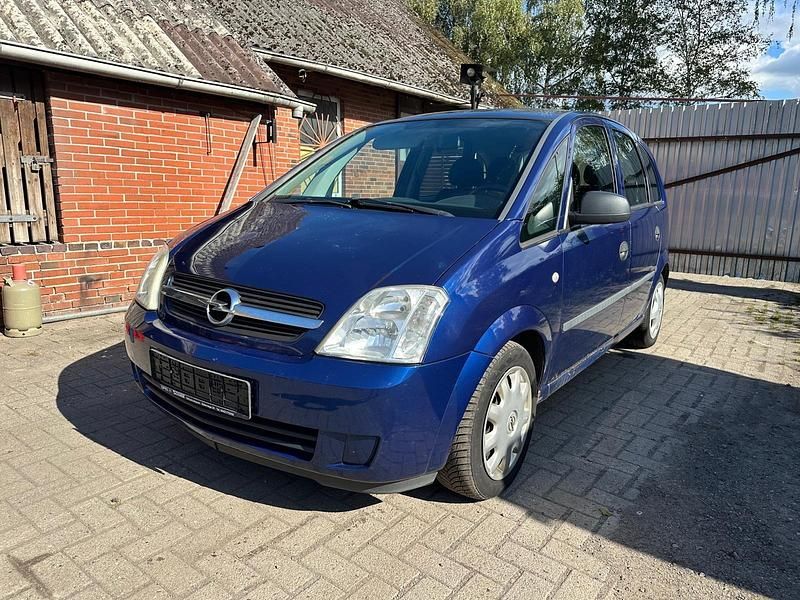 Blau Gebraucht 2005 Opel Meriva Edition Van / Kleinbus | 450 € (Superpreis) - Bild 1/4