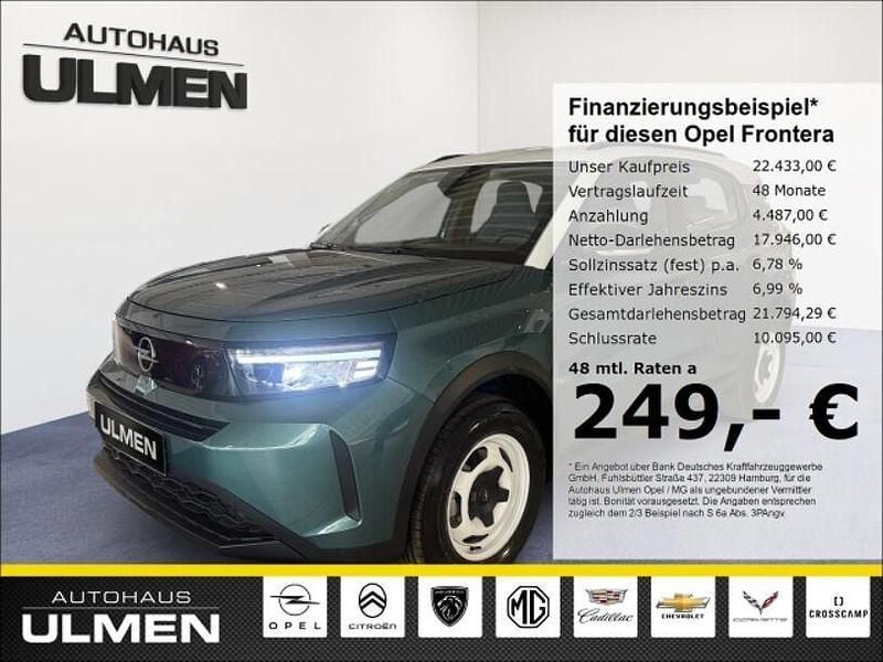 Grün Neu 2025 Opel Frontera Edition SUV | 22.433 € (Superpreis) - Bild 1/4