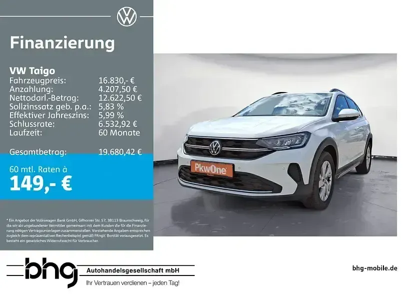 Gebraucht VW Taigo Life 95 PS (69 kW) 2023 SUV