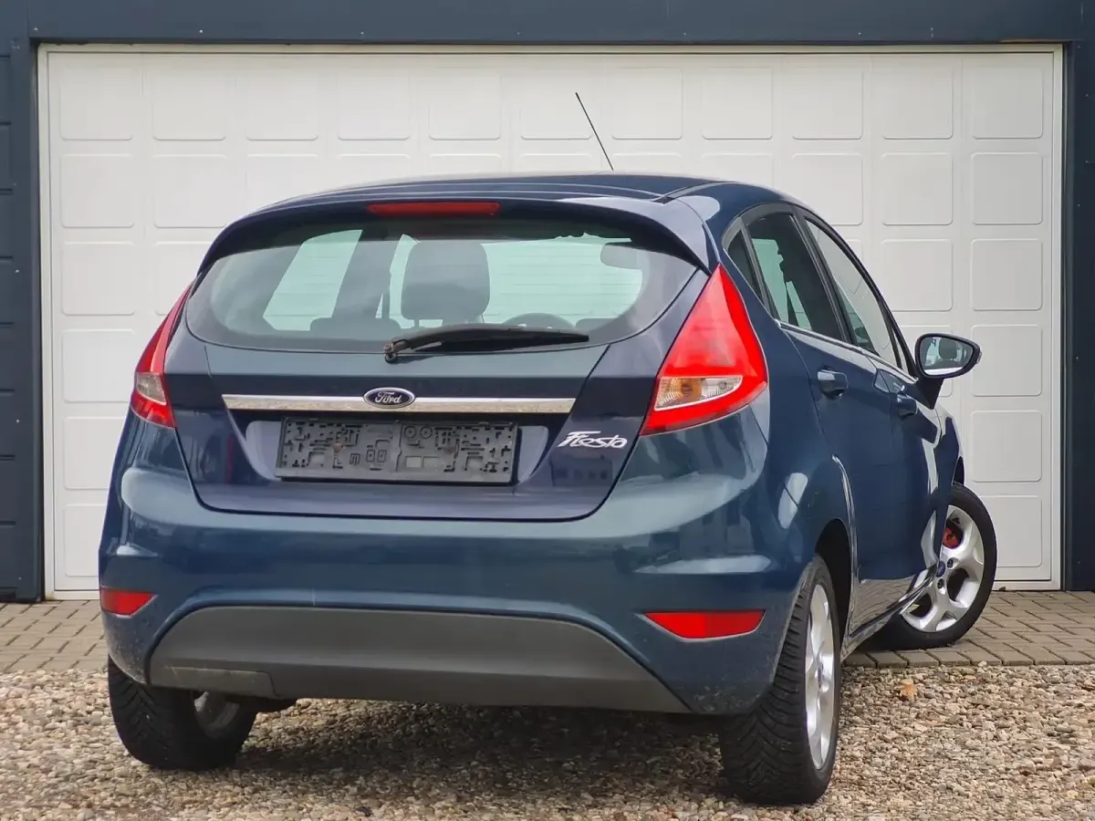 Usata Ford Fiesta Titanium 97 CV (71 kW) 2009 Verde Utilitaria