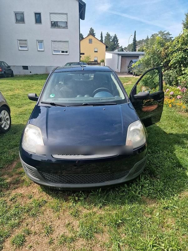Gebraucht Ford Fiesta 2008 Blau Kleinwagen