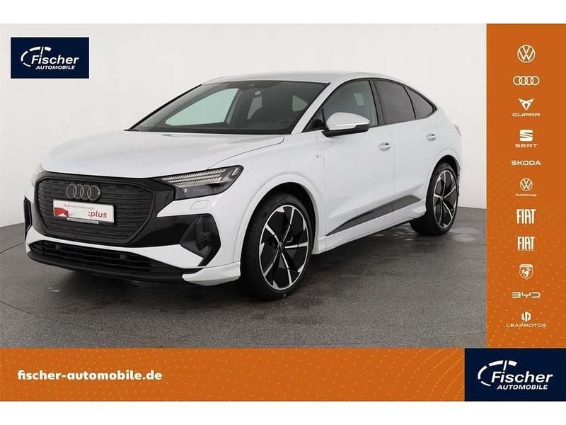 Weiss Gebraucht 2024 Audi Q4 Sportback e-tron S-Line SUV | 44.980 € (Teuer) - Bild 1/4