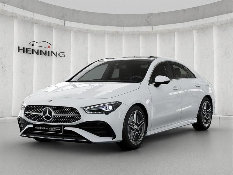 Weiß Gebraucht 2024 Mercedes CLA200 Premium Limousine | 39.880 € (Teuer) - Bild 1/4