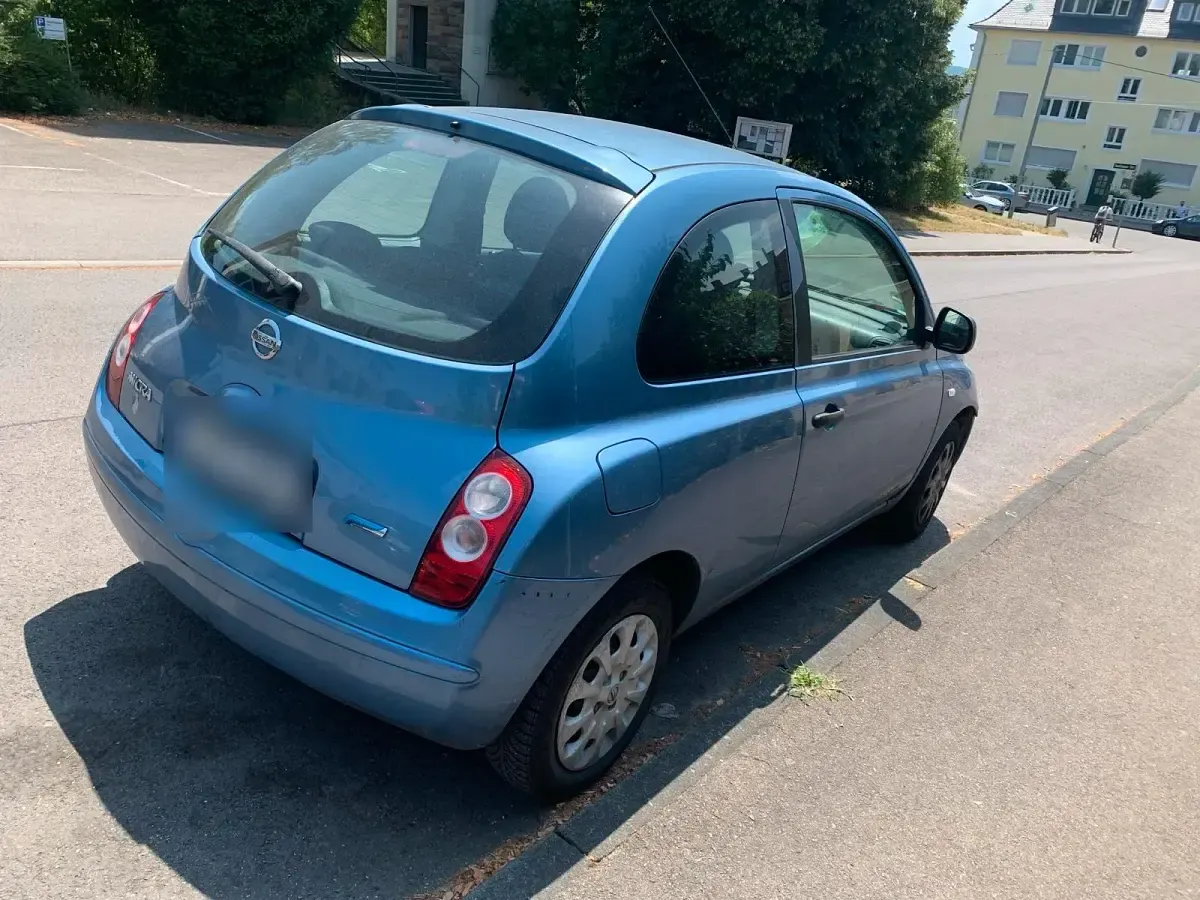 Gebraucht Nissan Micra 80 PS (58 kW) 2009 Blau Kleinwagen