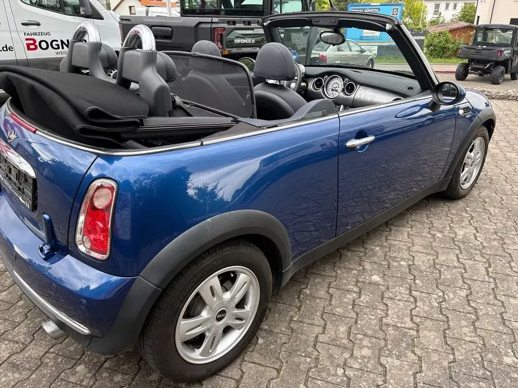 Gebraucht Mini Cooper Cabriolet 116 PS (85 kW) 2008 Blau Cabrio