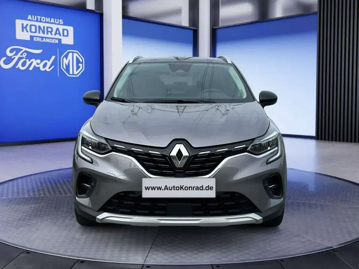 Gebraucht Renault Captur Bose Edition 140 PS (102 kW) 2021 Stahlgrau metallic/dach in bl SUV