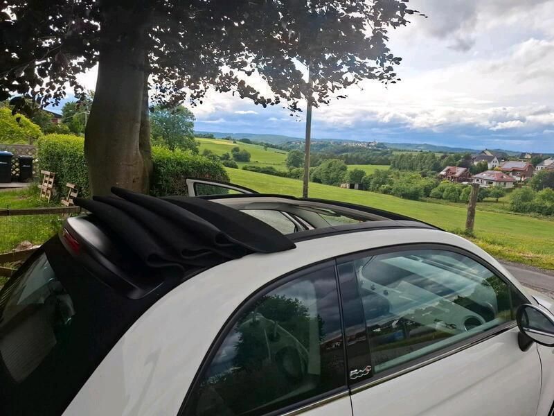 Weiß Gebraucht 2010 Fiat 500 Cabrio | 4.900 € (Fairer Preis) - Bild 1/4