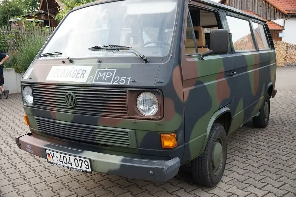 Gebraucht VW T3 57 PS (41 kW) 1988 Grün Van