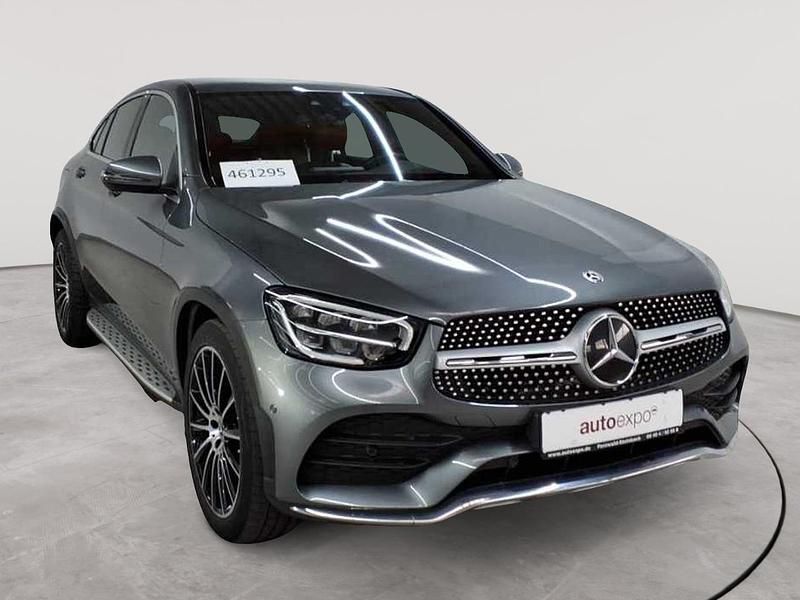 Selenitgrau metallic Gebraucht 2020 Mercedes GLC220 AMG line Coupé | 37.990 € (Fairer Preis) - Bild 1/4