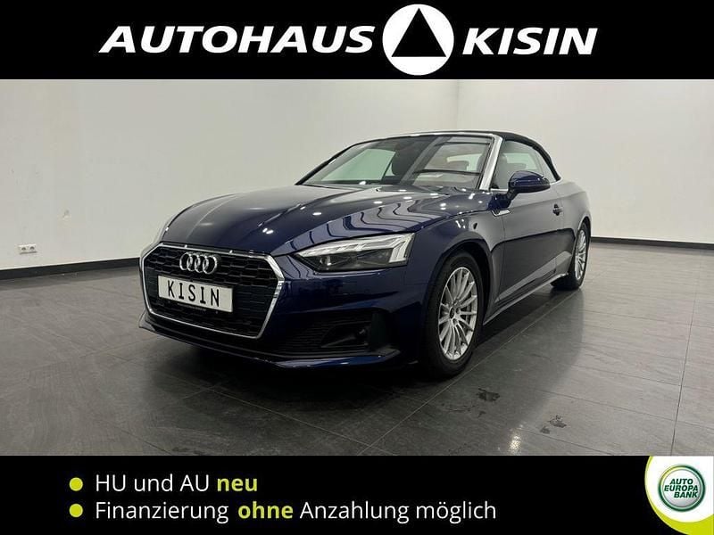 Gebraucht Audi A5 Cabriolet 163 PS (119 kW) 2023 Navarrablau metallic Cabrio