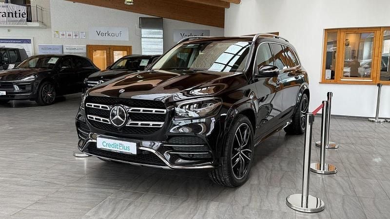 Schwarz Gebraucht 2021 Mercedes GLS400 AMG line SUV | 72.990 € (Fairer Preis) - Bild 1/4
