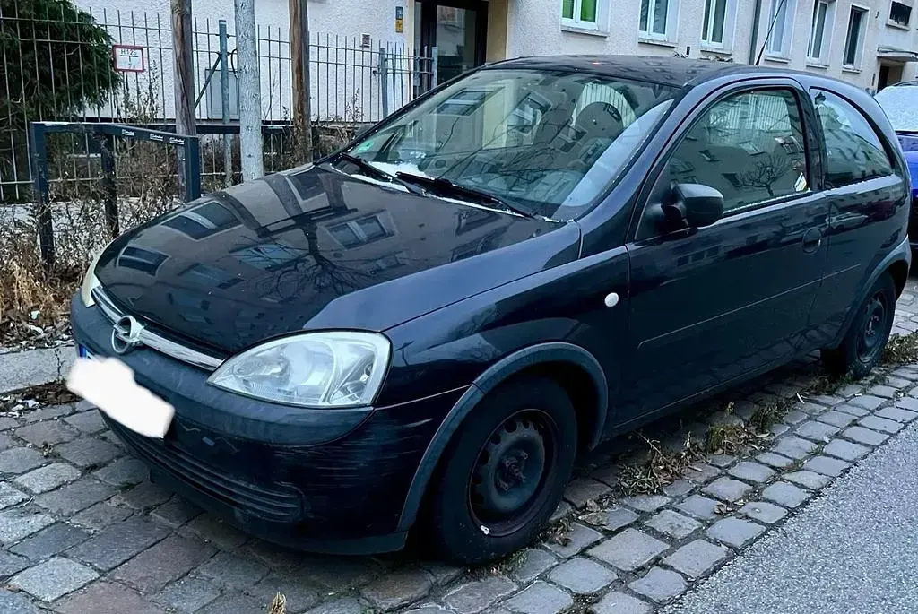 Gebraucht Opel Corsa Elegance 75 PS (55 kW) 2002 Schwarz Kleinwagen