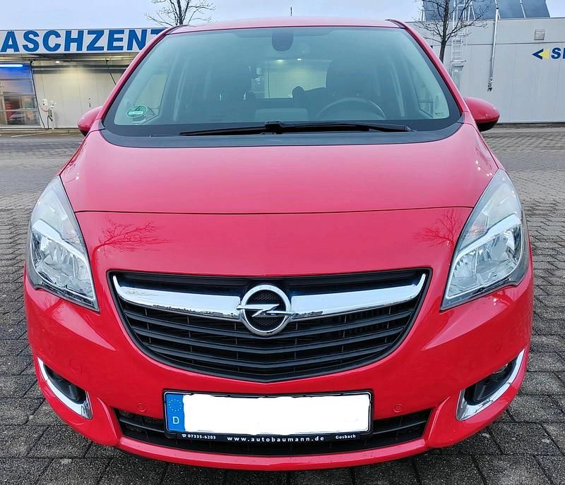Gebraucht Opel Meriva 136 PS (100 kW) 2015 Rot Van / Kleinbus
