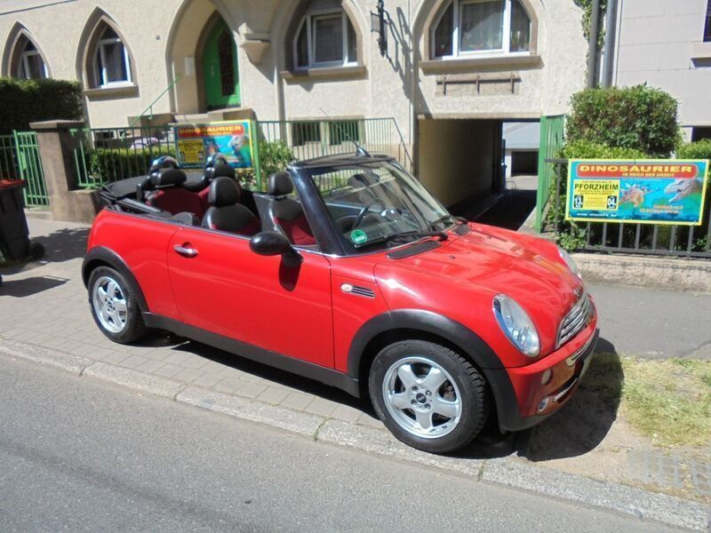 Rot Gebraucht 2006 Mini One Cabriolet Cabrio | 3.999 € (Fairer Preis) - Bild 1/4