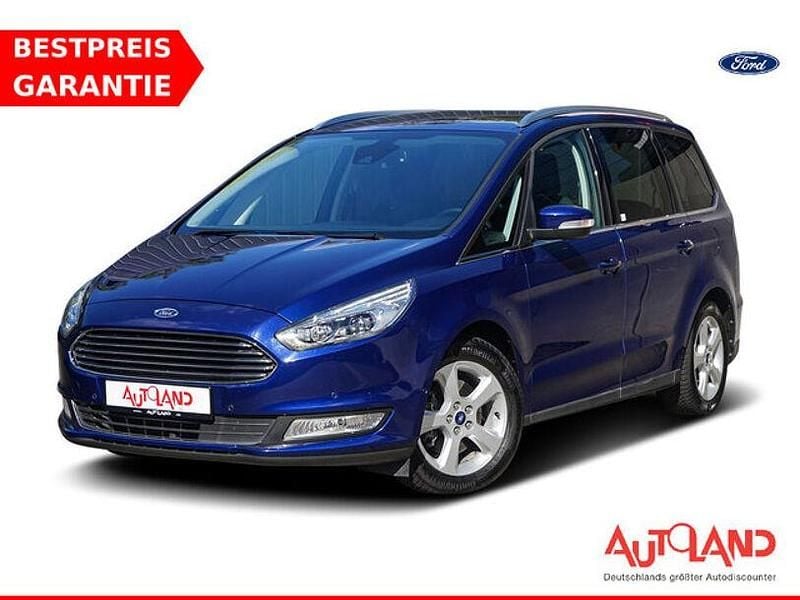 Blau Gebraucht 2016 Ford Galaxy Titanium Van / Kleinbus | 24.950 € (Fairer Preis) - Bild 1/4