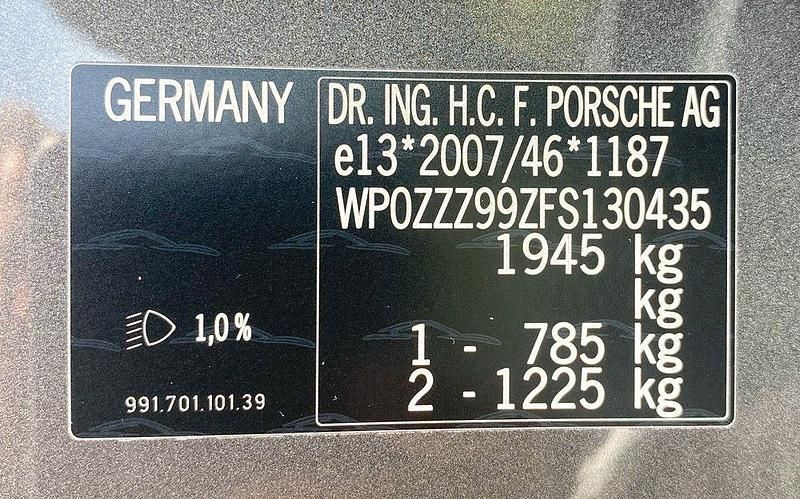 Gebraucht Porsche 991 349 PS (256 kW) 2015 Grau Cabrio