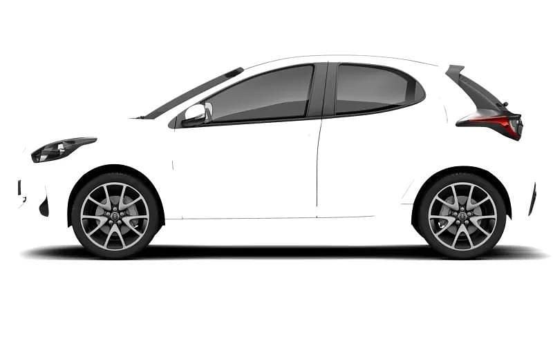 Neu Toyota Yaris Hybrid 116 PS (85 kW) 2025 Weiß Limousine