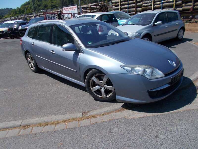 Blau Gebraucht 2008 Renault Laguna GrandTour Dynamique Kombi | 890 € - Bild 1/4