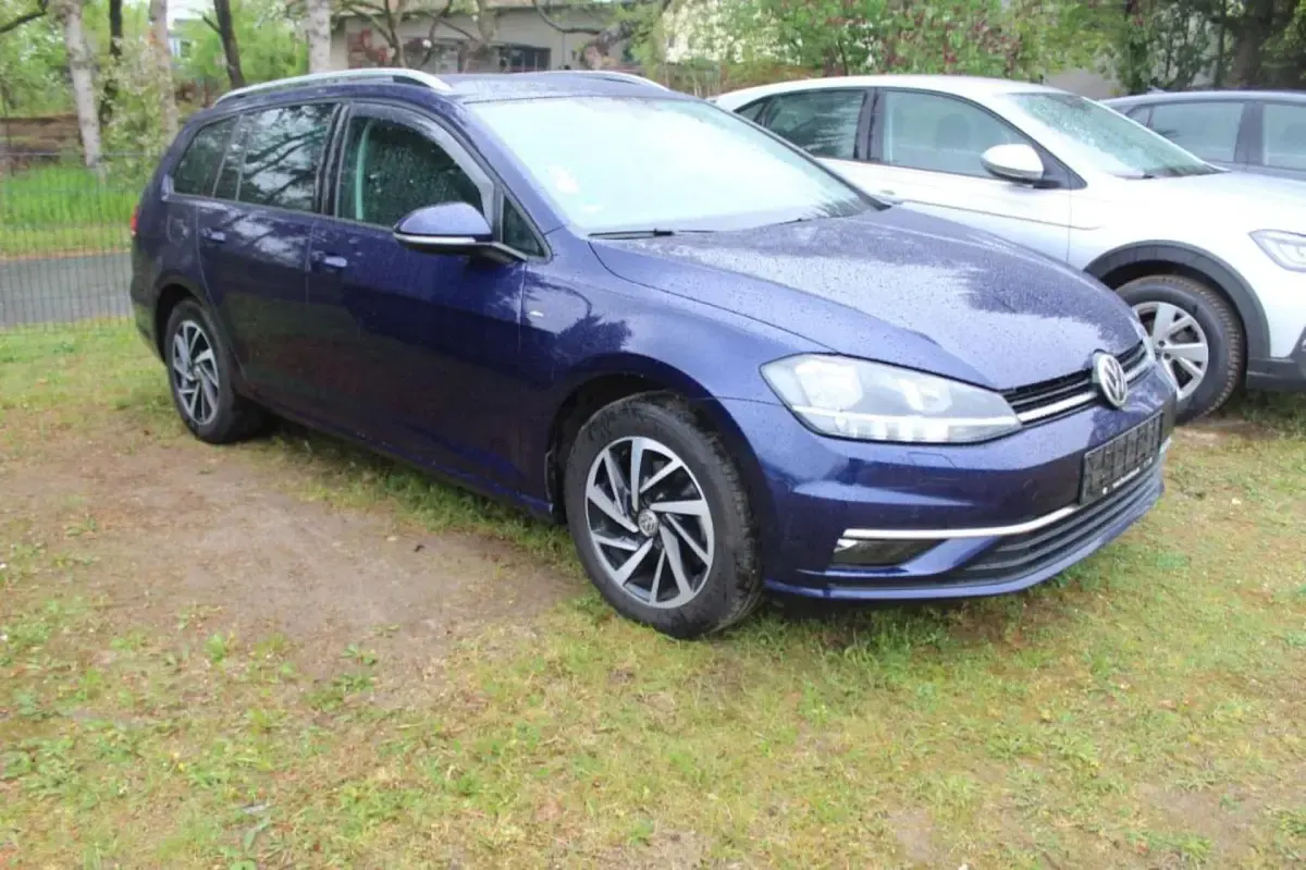 Second-hand VW Golf VII Join 150 CP (110 kW) 2019 Albastru Break