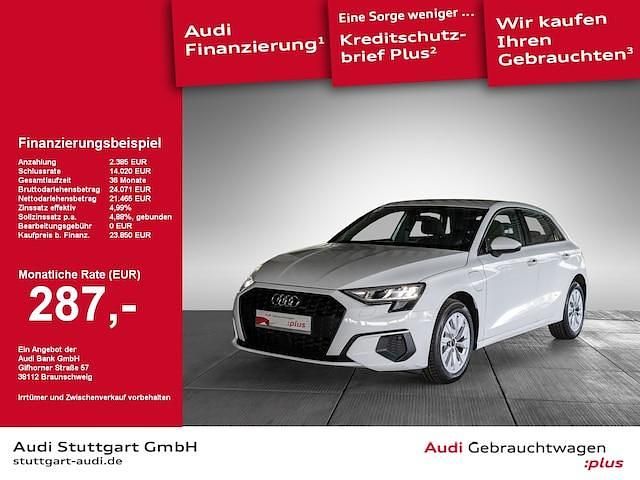 Ibisweiß Gebraucht 2022 Audi A3 Sportback e-tron Limousine | 23.850 € (Fairer Preis) - Bild 1/1