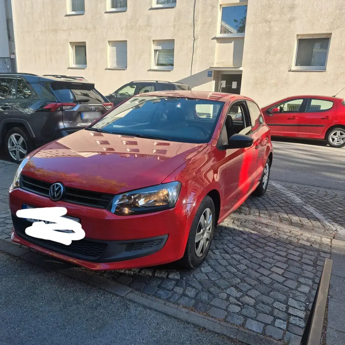 Gebraucht VW Polo 2010 Rot Kleinwagen