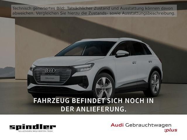 Gletscherweiß metallic Gebraucht 2022 Audi Q4 e-tron Comfort SUV | 34.980 € (Etwas zu teuer) - Bild 1/4