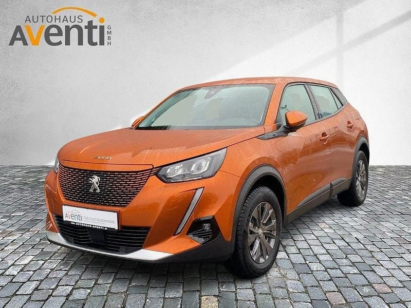 Gebraucht Peugeot e-2008 Active 100 kW (136 PS) 2021 Orange SUV