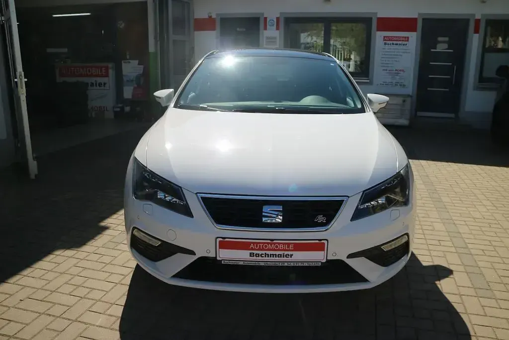 Usata Seat Leon FR 190 CV (139 kW) 2019 Bianco Berlina